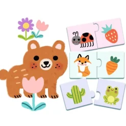 Pussel 2 bitar Färger