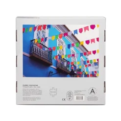 Pussel 1000 bitar Färgglad gata i Sao Joao