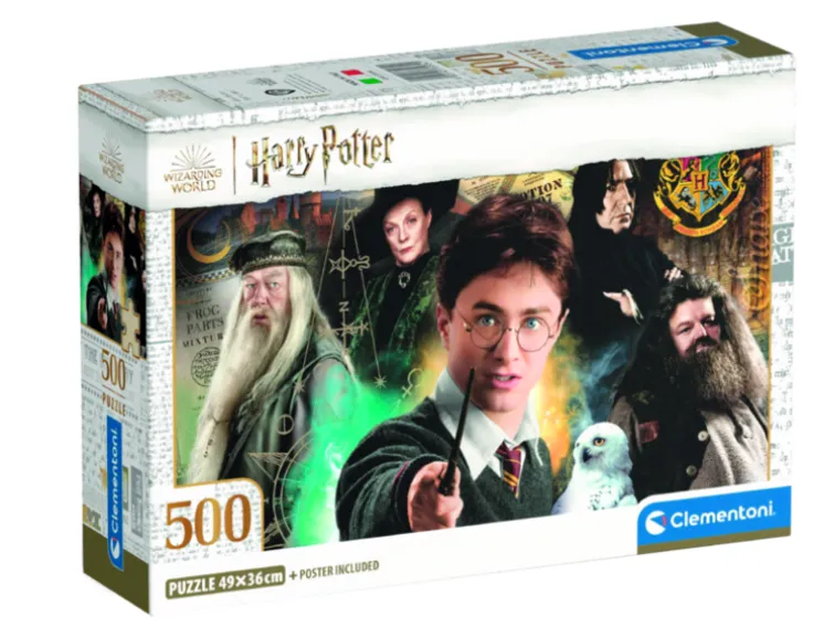 Pussel 500 bitar Harry Potter High Quality Collection
