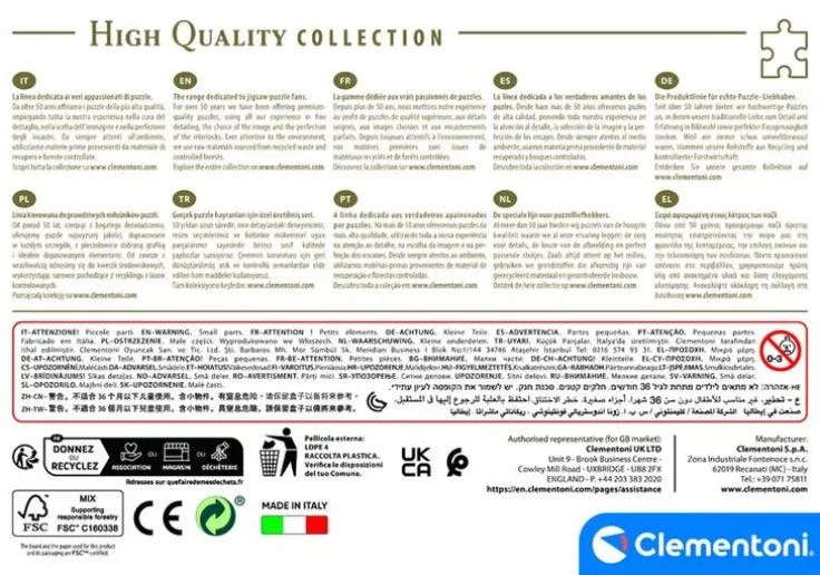 Pussel 500 bitar Harry Potter High Quality Collection