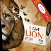 Pussel 300 bitar Head Shaped - I am Lion