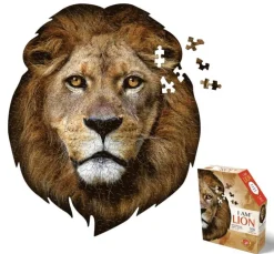 Pussel 300 bitar Head Shaped - I am Lion