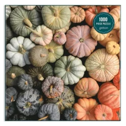 Pussel 1000 bitar Heirloom Pumpkins in Square Box