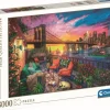 Pussel 3000 bitar High Quality Collection - Manhattan Balcony Sunset
