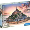 Pussel 1500 bitar High Quality Collection - The Mont Saint-Michel Rising