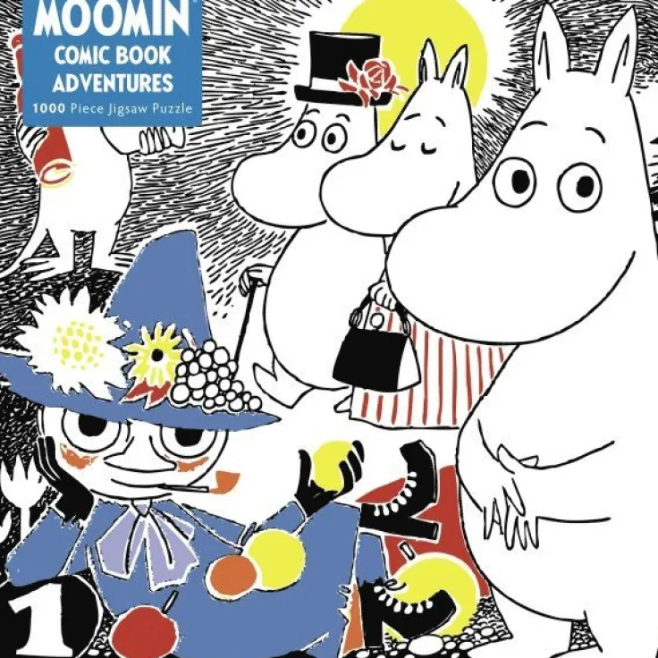 Pussel 1000 bitar Moomin: Comic Strip, Book One