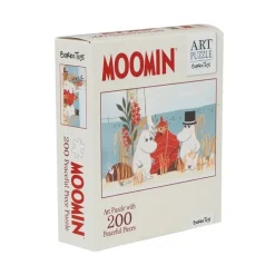 Pussel 200 bitar Mumin Art Puzzle röd