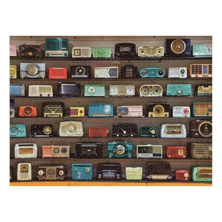 Pussel 1000 bitar Vintage radios