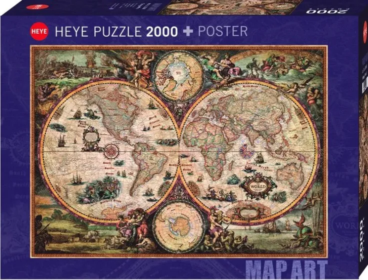 Pussel 2000 bitar Vintage World