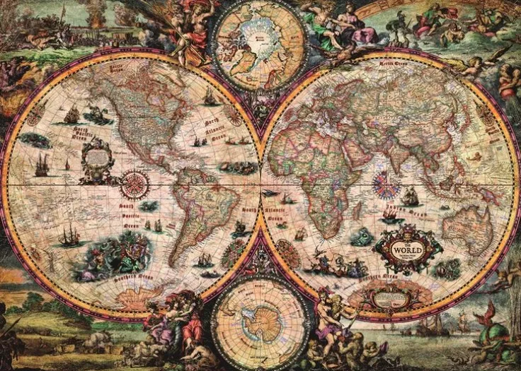 Pussel 2000 bitar Vintage World