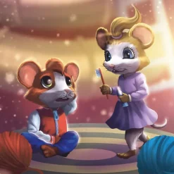 Pussel 3 x 49 bitar Musse & Helium: Innan den stora avfärden