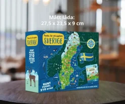 Pussla, lär och upptäck Sverige