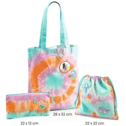 Pysselkit DIY Knytbatik - Sunshine camp