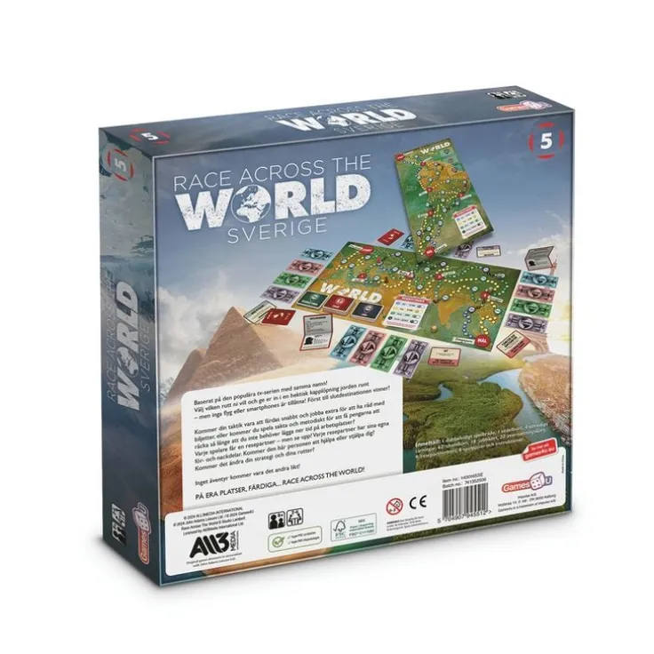 Race across the world Sverige