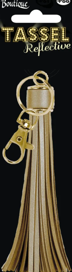 Reflex tassel guld