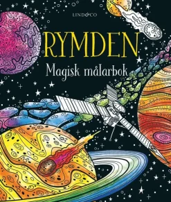 Rymden : Magisk målarbok