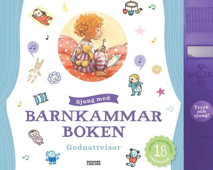 Sjung med barnkammarboken : godnattvisor