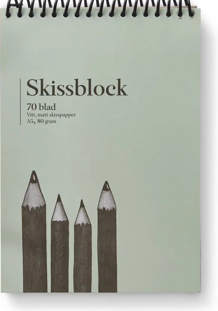 Skissblock A5 80g 70 blad