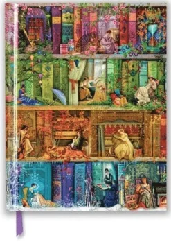 Skissbok 28x21cm - A Stitch in Time Bookshelf