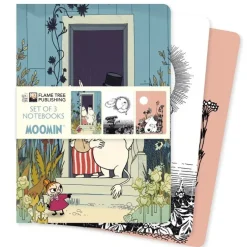 Skrivhäfte A5 linjerad 3-pack Moomin