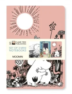 Skrivhäfte A6 linjerad 3-pack Moomin