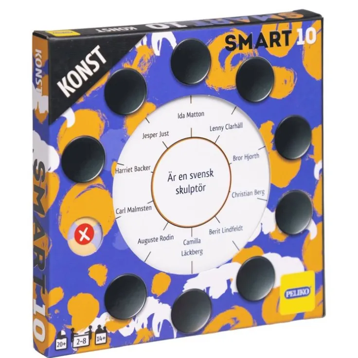 Smart10 frågekort Konst