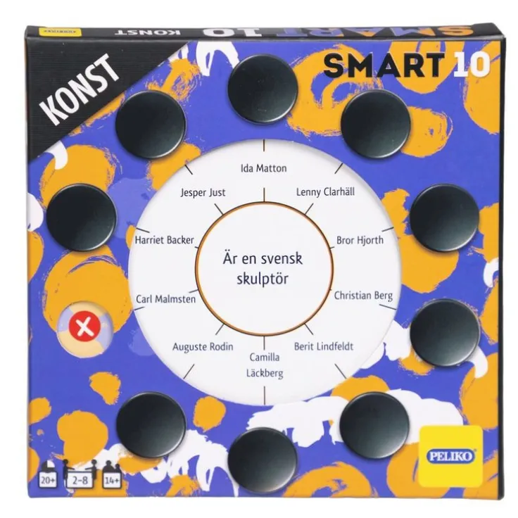 Smart10 frågekort Konst