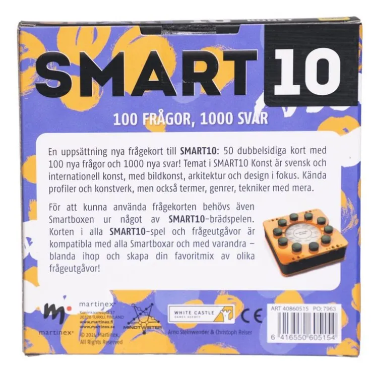 Smart10 frågekort Konst