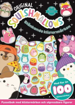 Squishmallows. Blänkande klistermärken