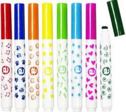 Stämpelpenna 8 färger