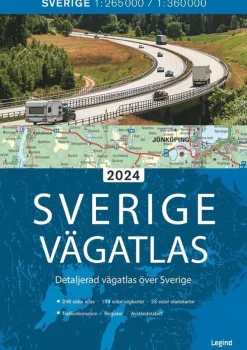 Sverige vägatlas 2024