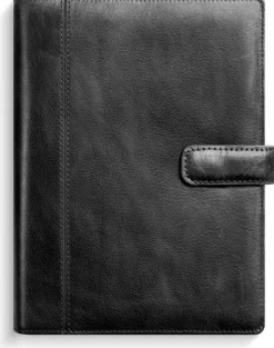 Systemkalender Regent skinn svart