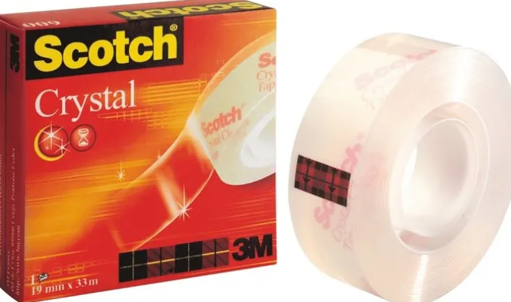 Tejp Scotch Crystal 33m x 19mm transparent