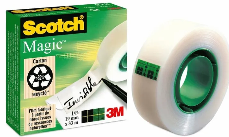 Tejp Scotch Magic 33m x 19mm transparent
