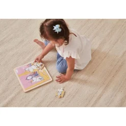 Träpussel 16 bitar Moomin Construction Fun