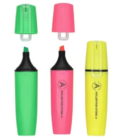 Överstrykningspenna neon 4-pack