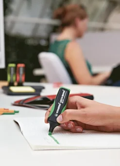 Överstrykningspenna Stabilo Green Boss 4 färger
