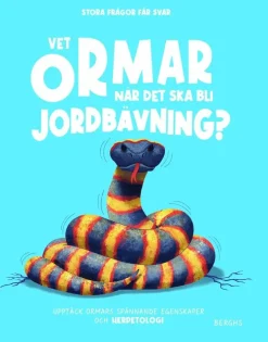 Vet ormar när det ska bli jordbävning?