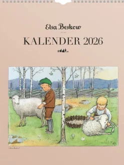 Väggkalender 2026 Elsa Beskow