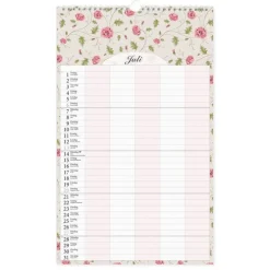 Väggkalender 2025-2026 familj Graphic Romance