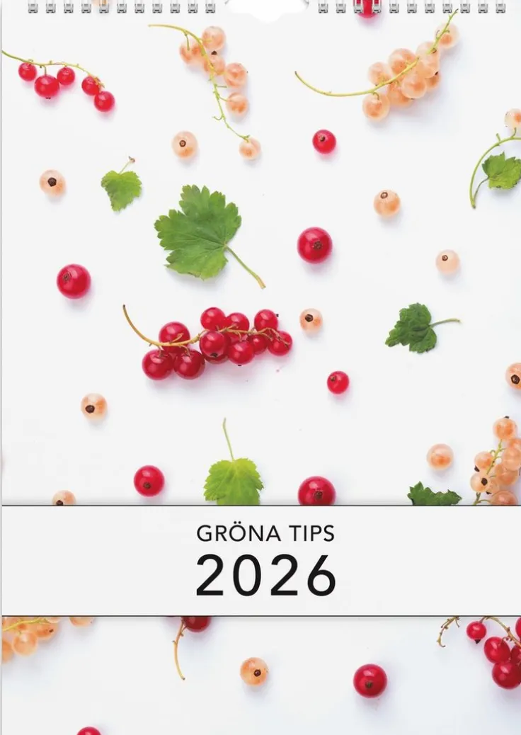Väggkalender 2026 Gröna tips