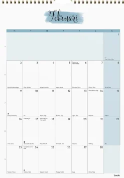 Väggkalender 2026 Life Organizer