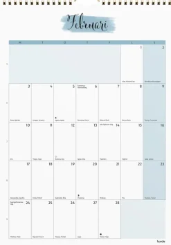 Väggkalender 2025 Life Organizer