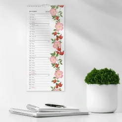Väggkalender 2026 Lilla Blomsterkalendern
