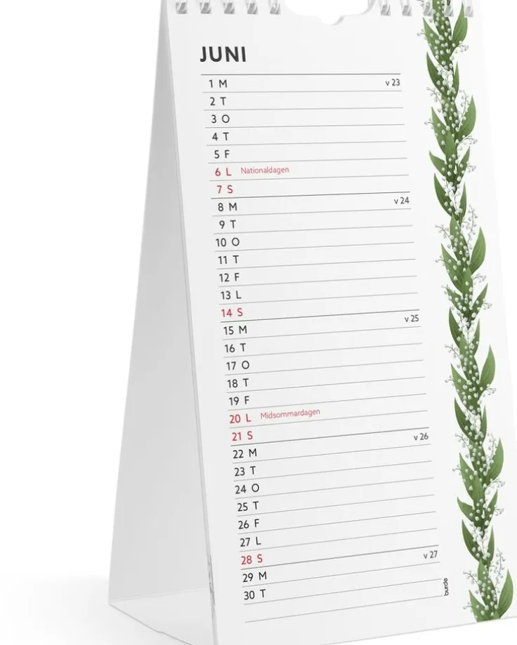 Väggkalender 2026 Mini Duo