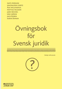 Övningsbok för Svensk juridik